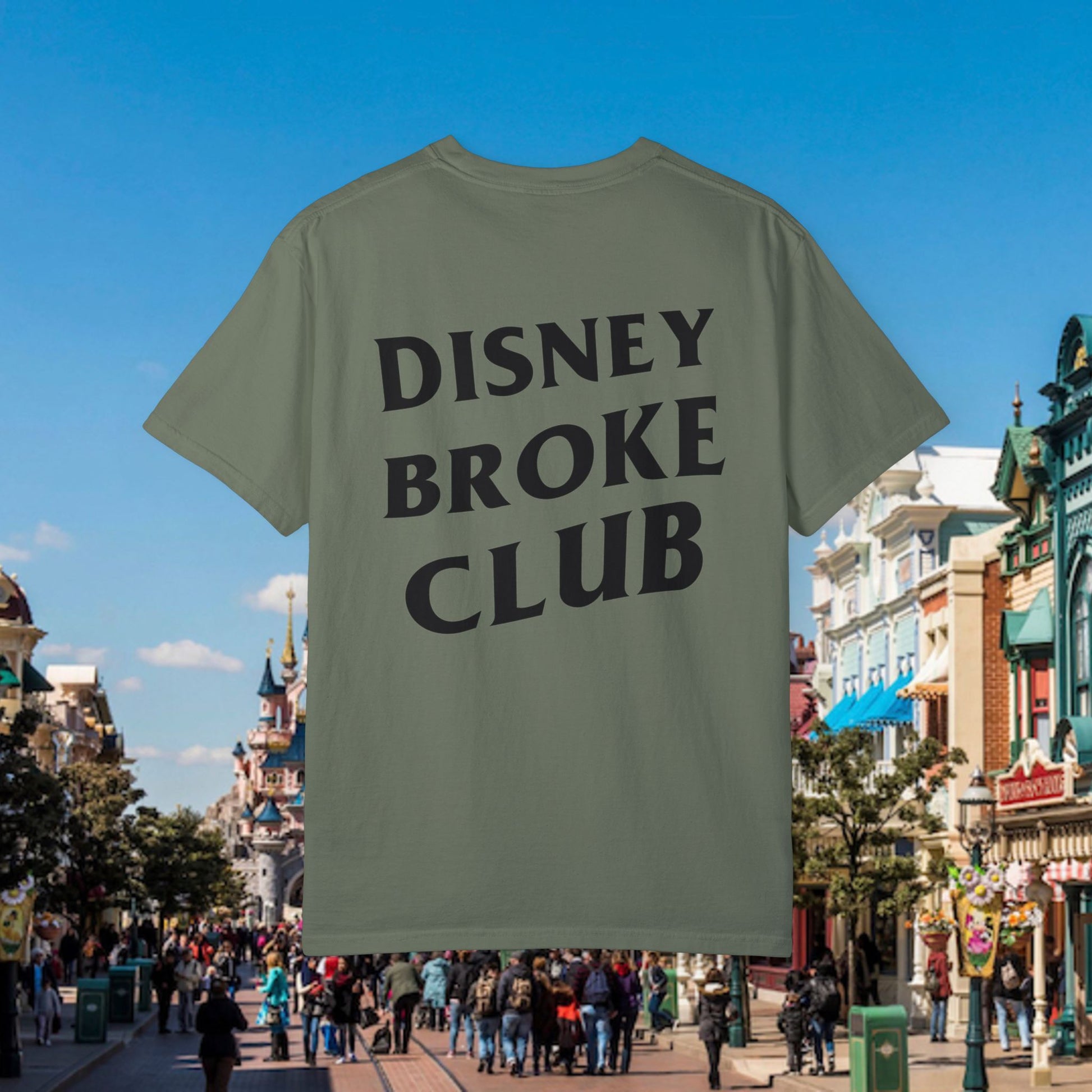 comfort colors disneyland inspired shirts