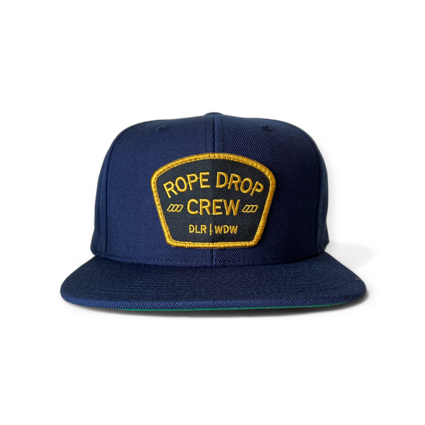 Rope Drop Crew Hat- Premium Flat Bill