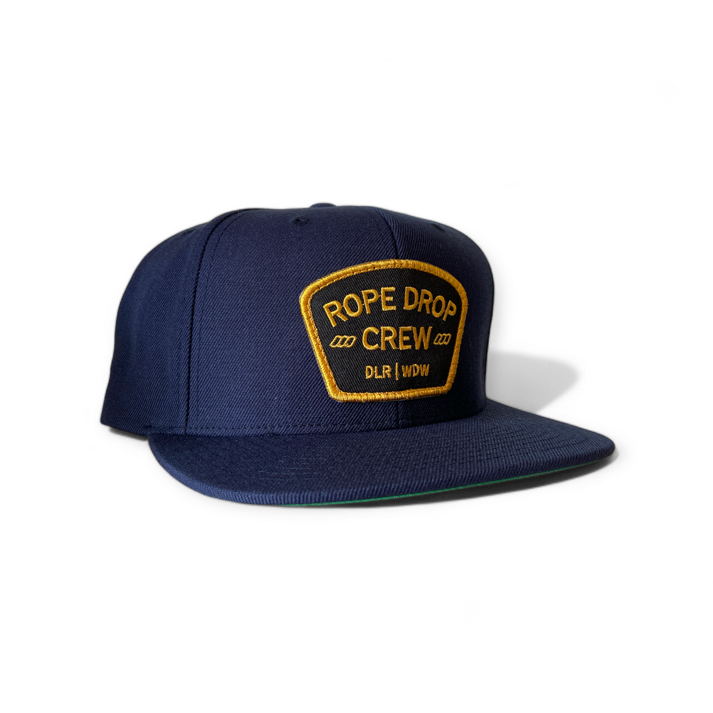 Rope Drop Crew Hat- Premium Flat Bill