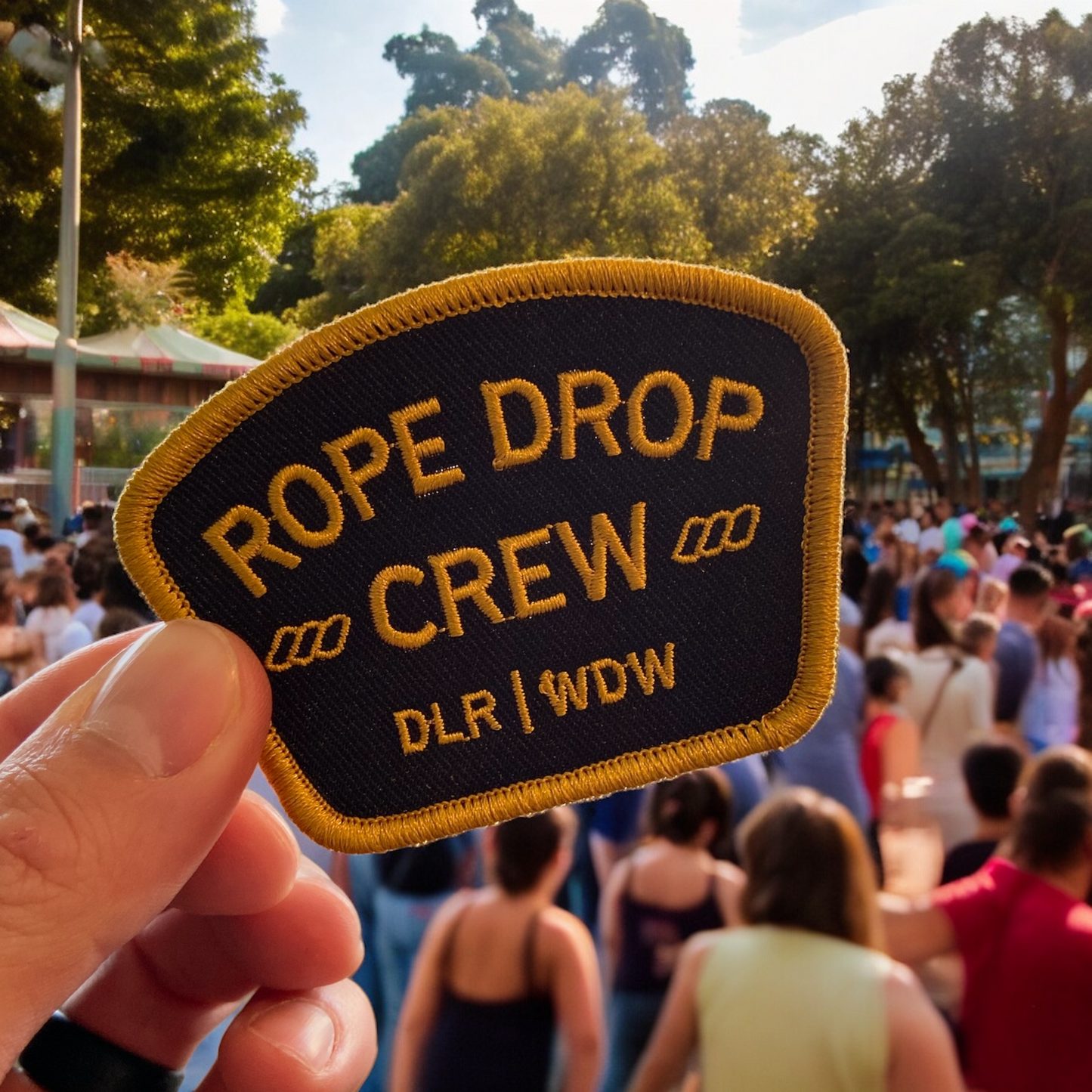 Rope Drop Crew Patch