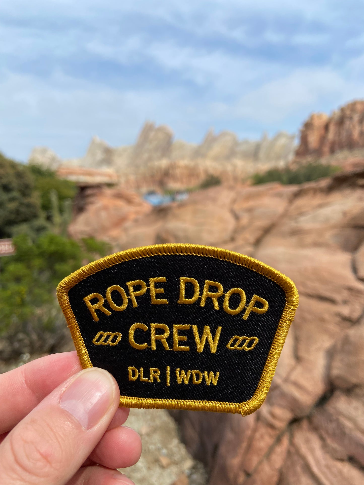 Rope Drop Crew Patch