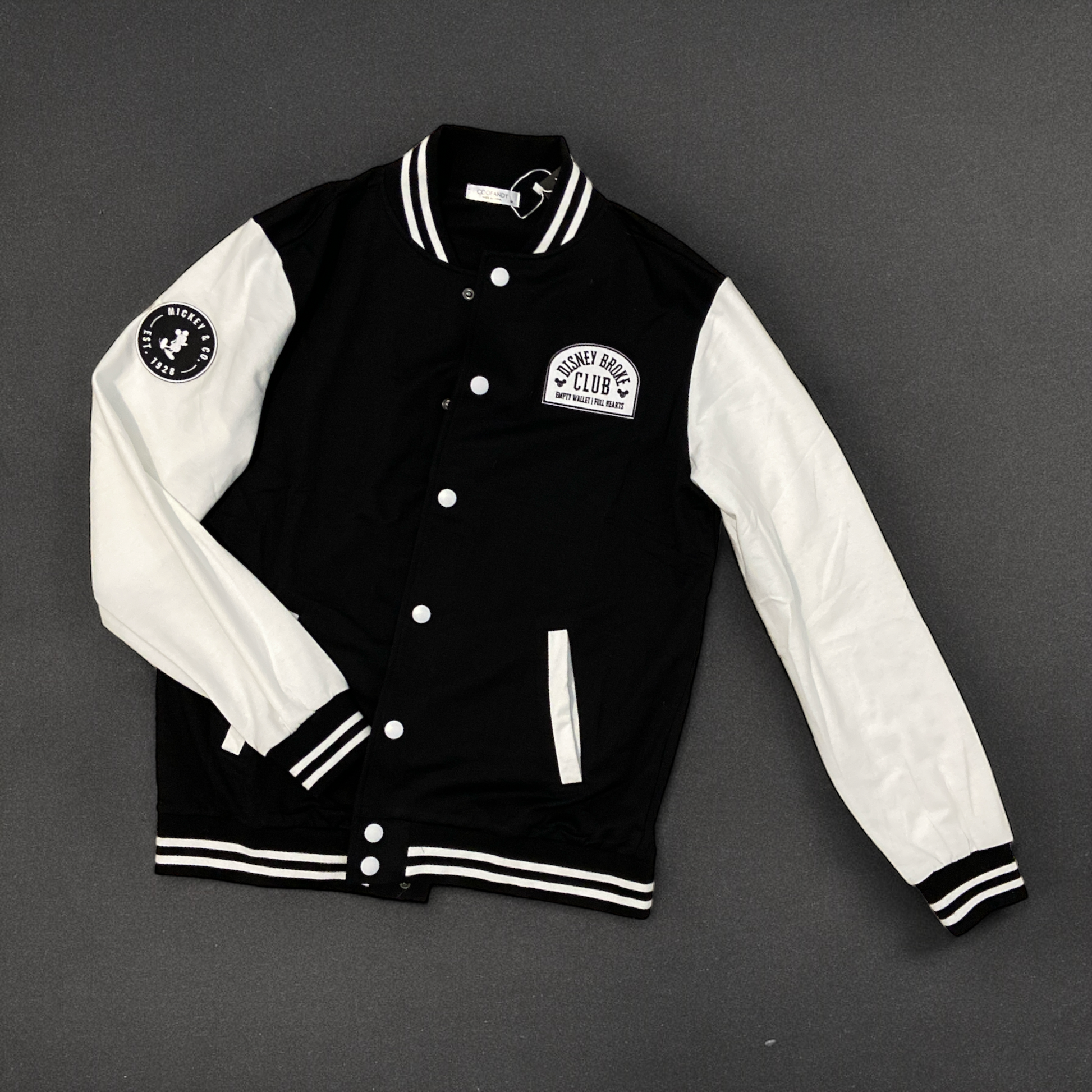 DBC Varsity Unisex Jacket - Vacation Patches