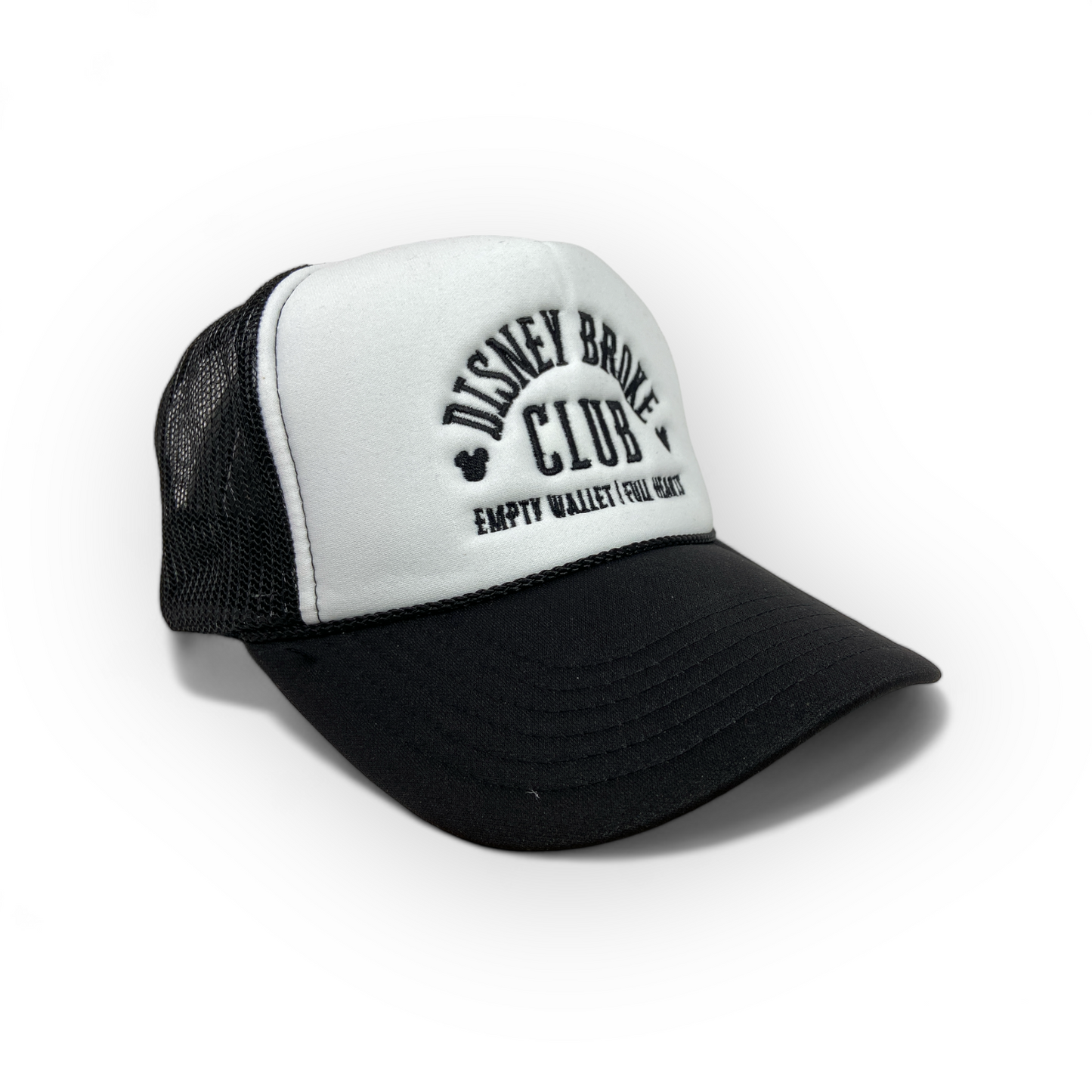 DBC Hat- Embroidered Foam Trucker - Vacation Patches