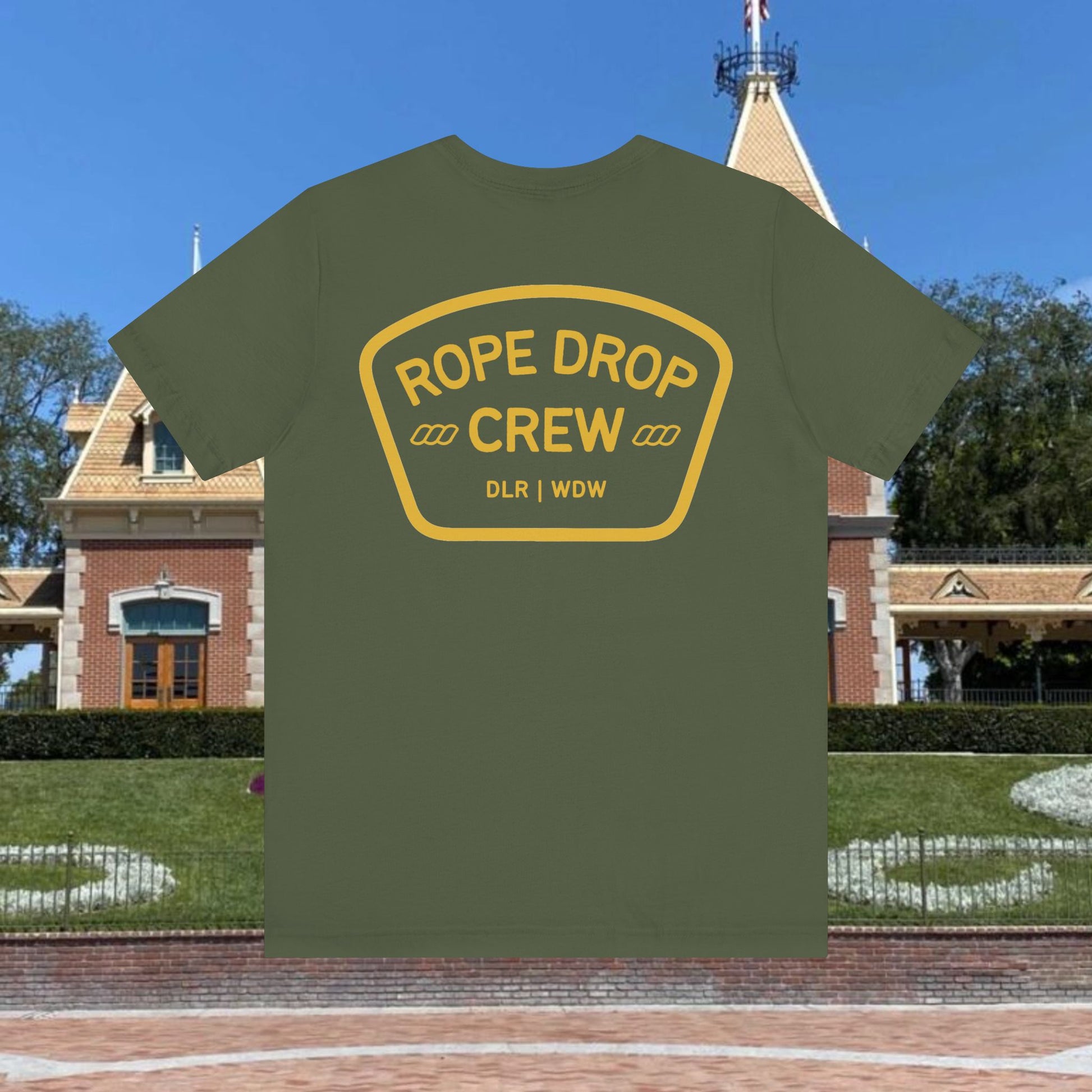 rope drop tee disney