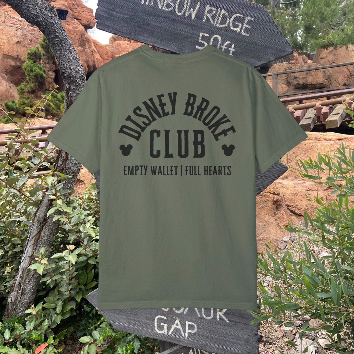 DBC Member Tee Comfort Colors - Vacation Patches