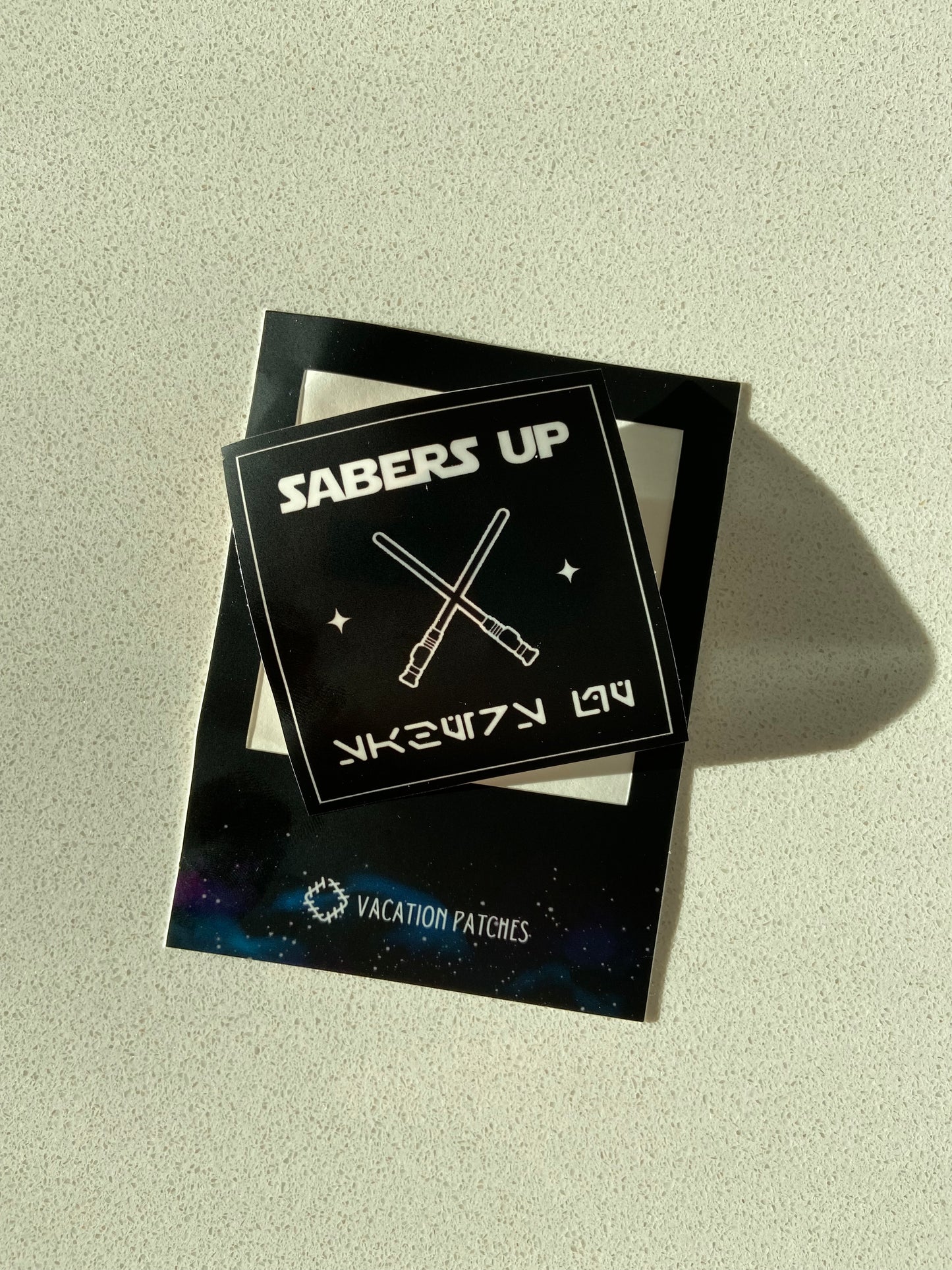 SABERS UP Sticker