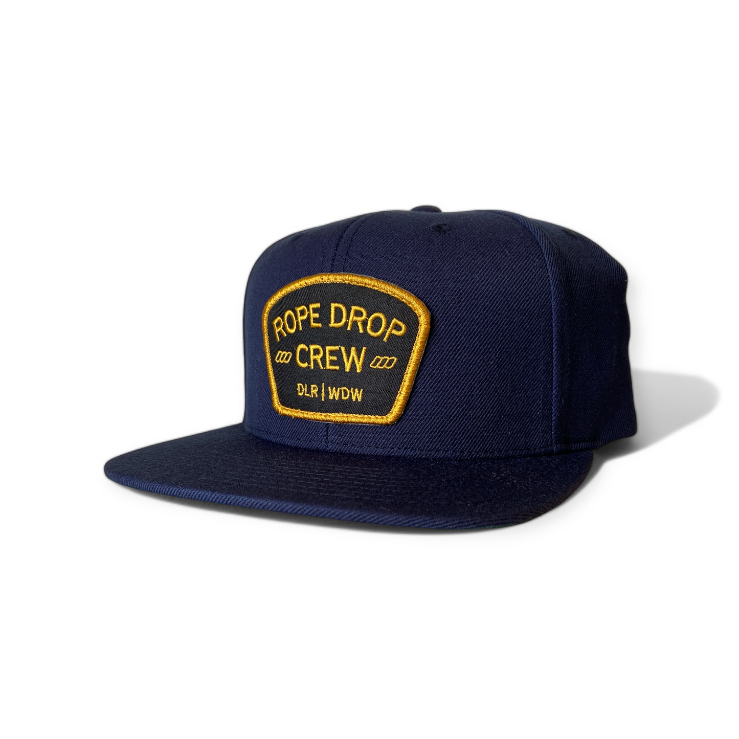 Rope Drop Crew Hat- Premium Flat Bill