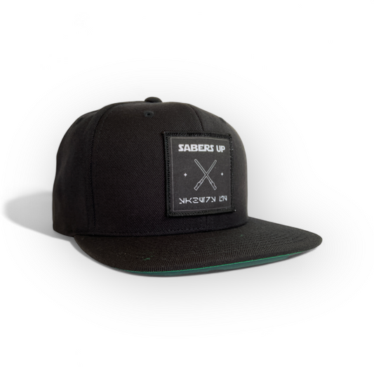 SABERS UP Hat Line- Premium Flatbill Snapback - Vacation Patches