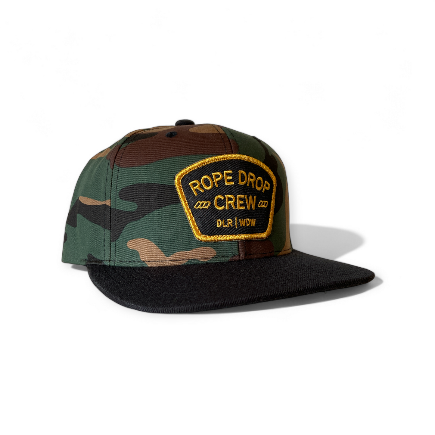 Rope Drop Crew Hat- Premium Flat Bill