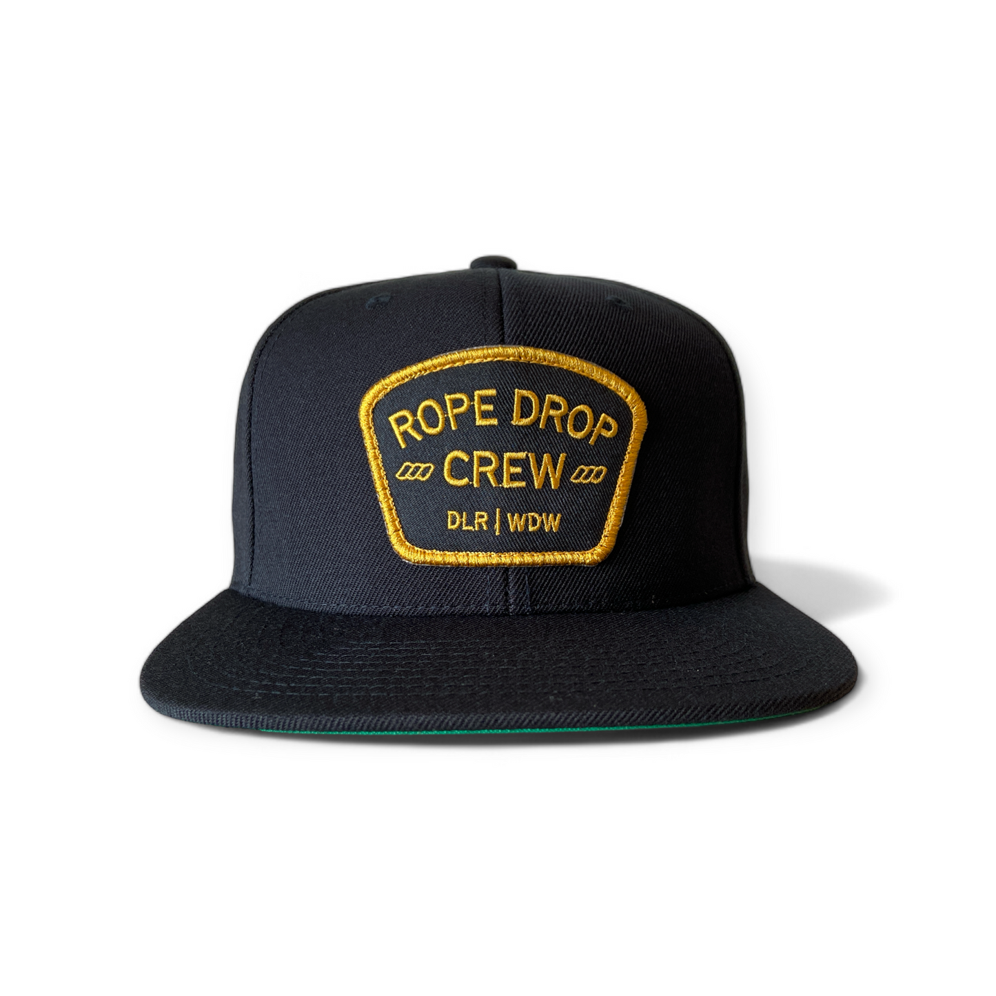 Rope Drop Crew Hat- Premium Flat Bill