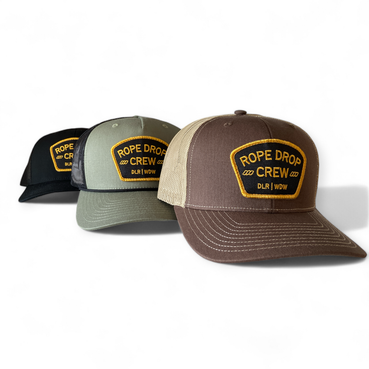 Rope Drop Crew Retro Trucker Hat