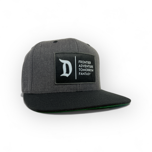 Four Lands Patch Hat- Premium Flat Bill Snapback - Vacation Patches