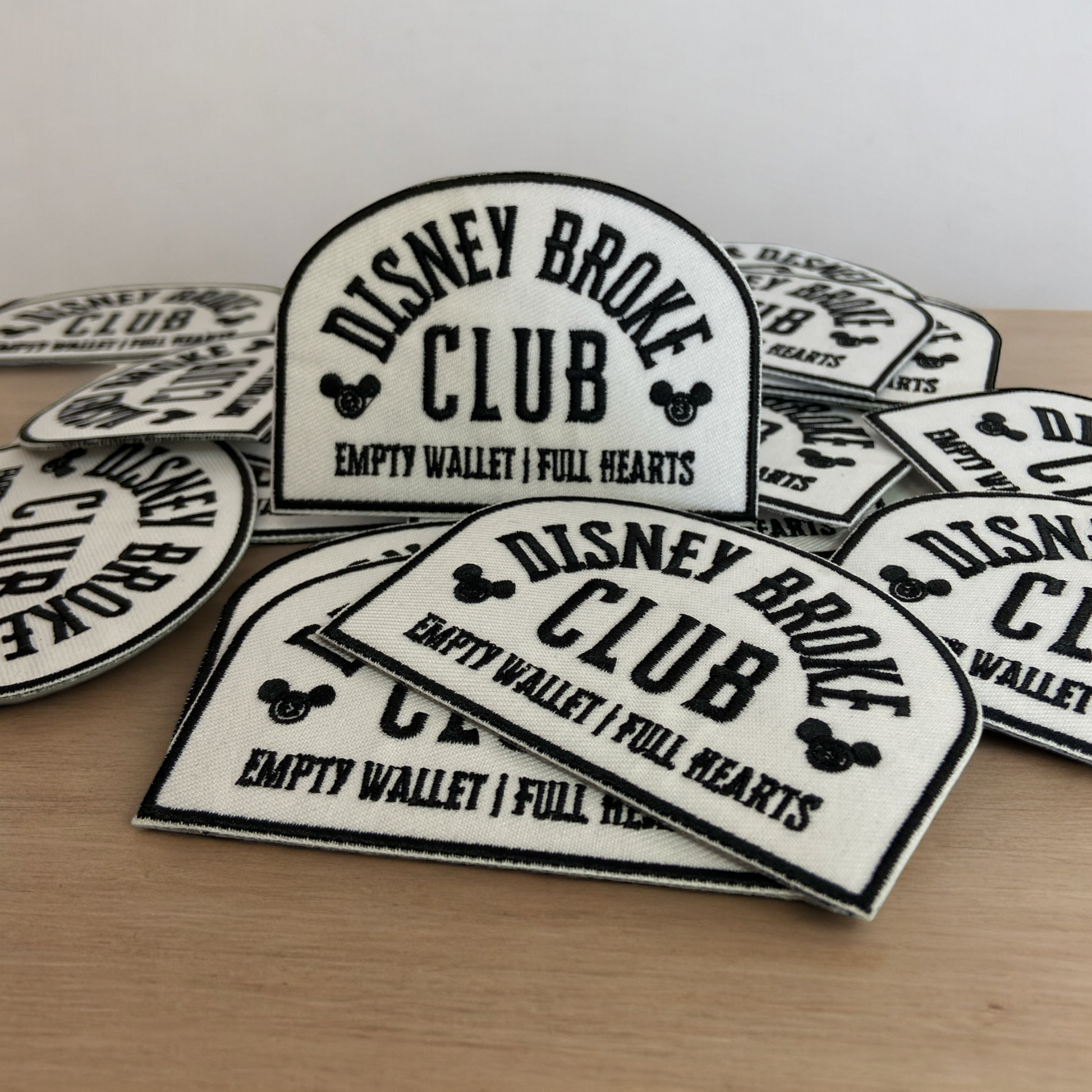 Embroidered Disney patch for clothing