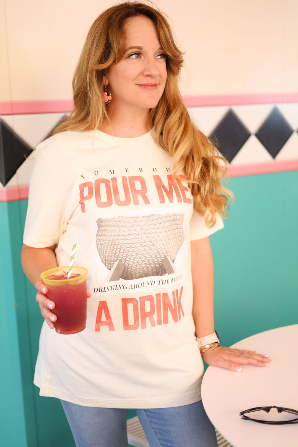 pour me a drink shirts epcot