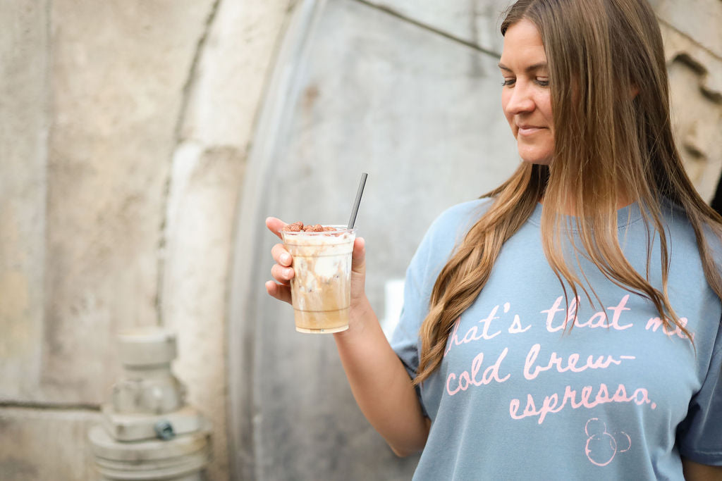 cold brew disney shirt