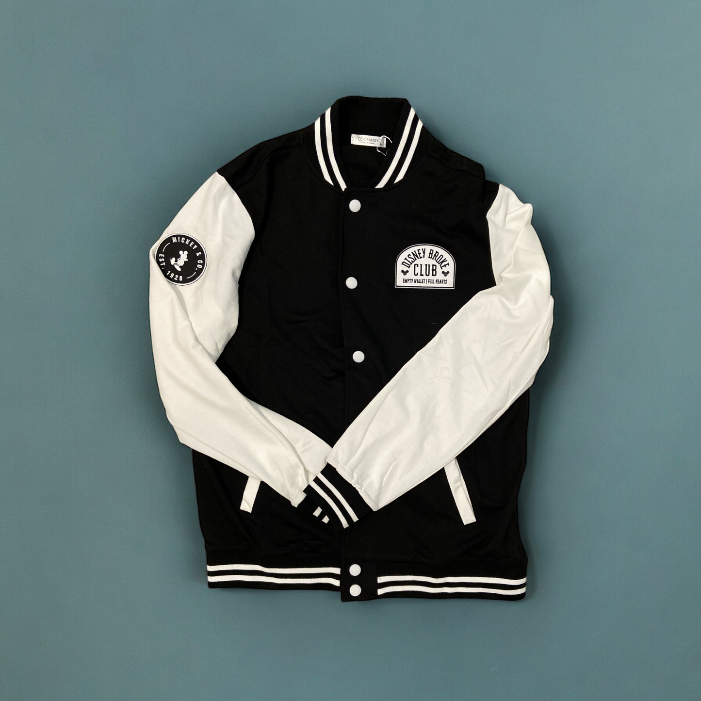 DBC Varsity Unisex Jacket - Vacation Patches